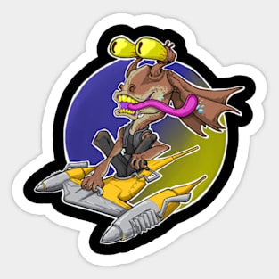 Jar Jar Finks Sticker